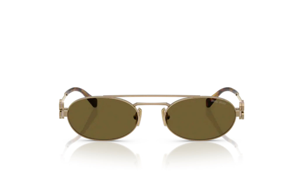 Miu Miu 54ZS 7OE09Z - Oro ottone