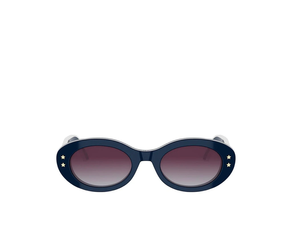 Dior Occhiali Da Sole Ovali Blu