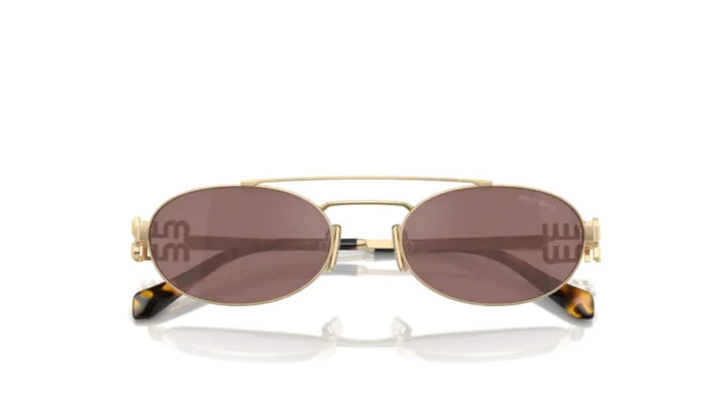 Miu Miu  54ZS ZVN70D - Oro pallido