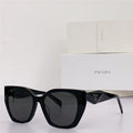 Prada PR 19ZS Oval Round Sunglasses