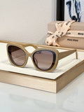 New Season Miu Miu LOGO SMU 06X Women's Sunglasses