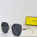Fendi Baguette Butterfly Ff-lens Metal FE40013U.e Sunglasses