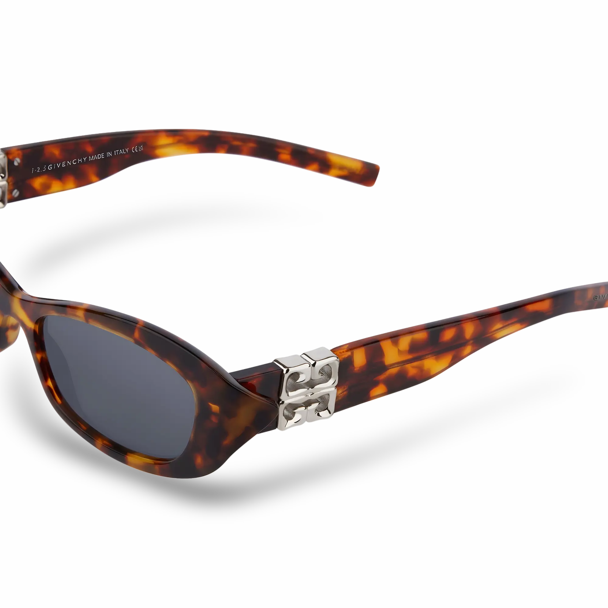 GIVENCHY Occhiali Da Sole a Farfalla Marroni Effetto Tartarugato