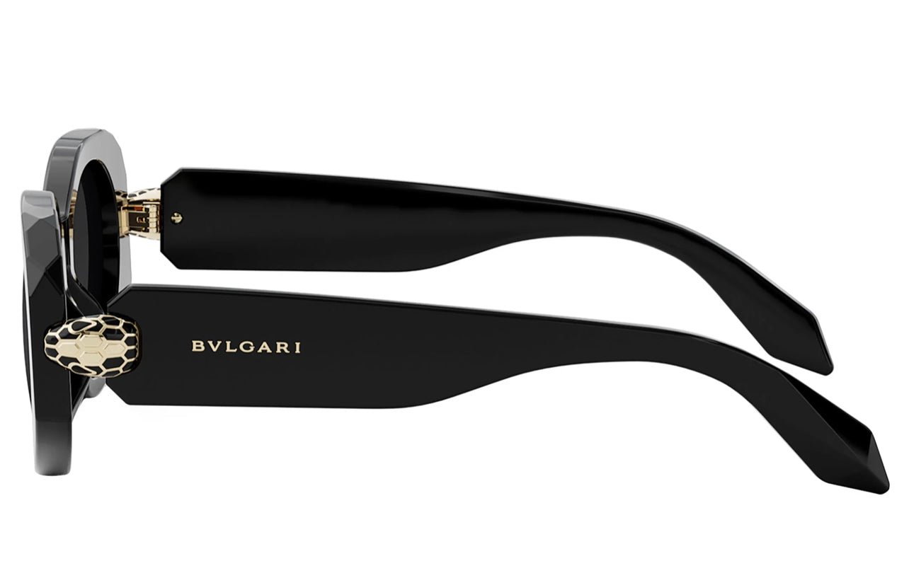 BVLGARI Occhiali Da Sole a Farfalla Neri  Effetto Tartarugato (Copia)