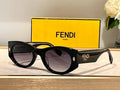 2024 FENDI Roma FE40125 Sunglasses shape Women's