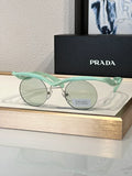 PRADA PR A18S - BLACK-PEACH-GREEN | SUNGLASSES Unisex