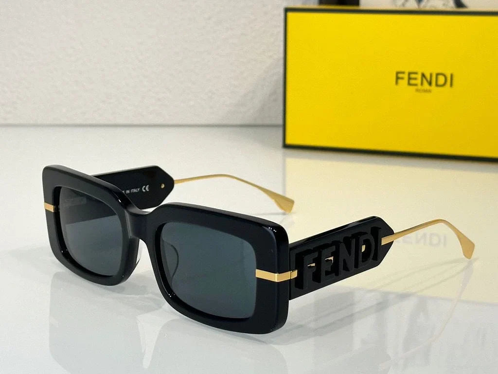 Fendi Women's Acetate Square 7 Colors Fe40133I Sunglasses