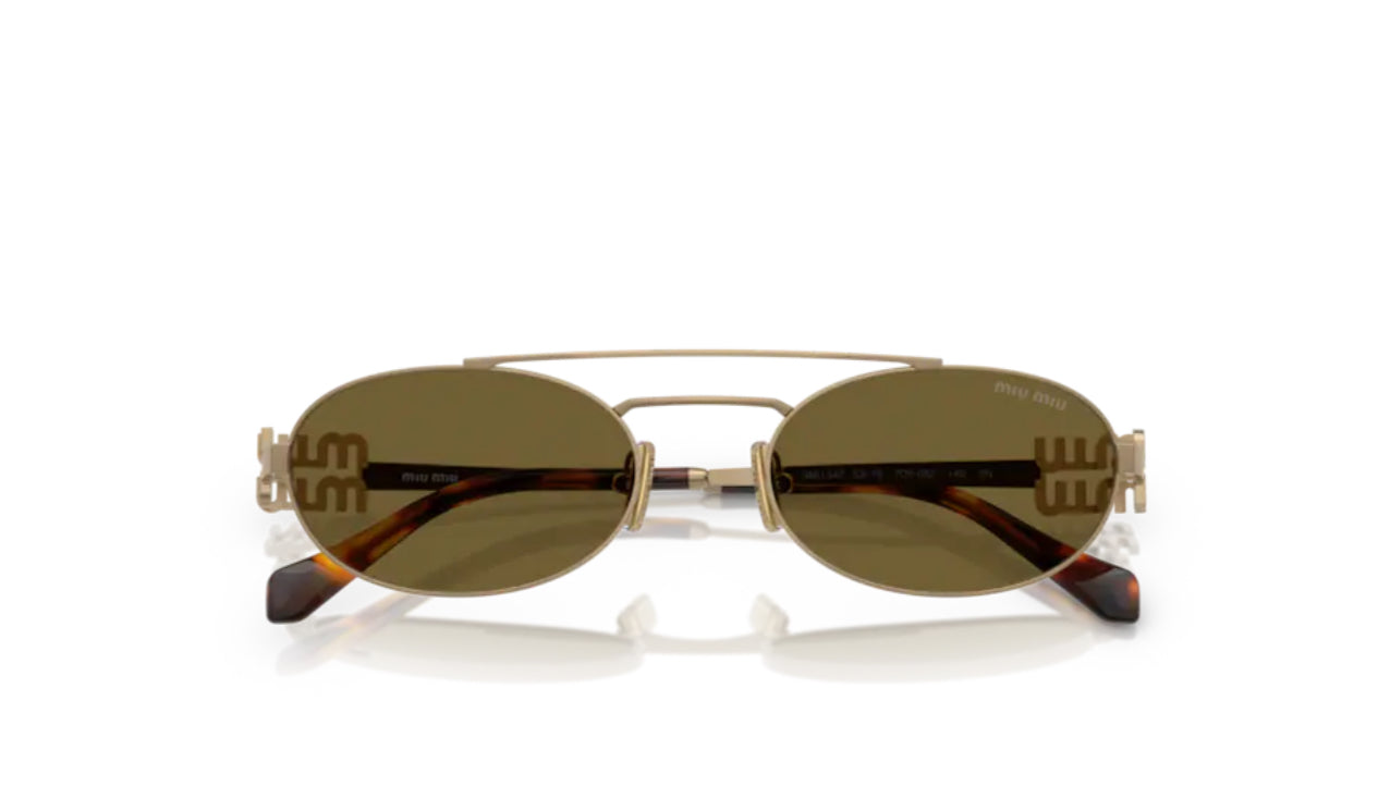 Miu Miu 54ZS 7OE09Z - Oro ottone