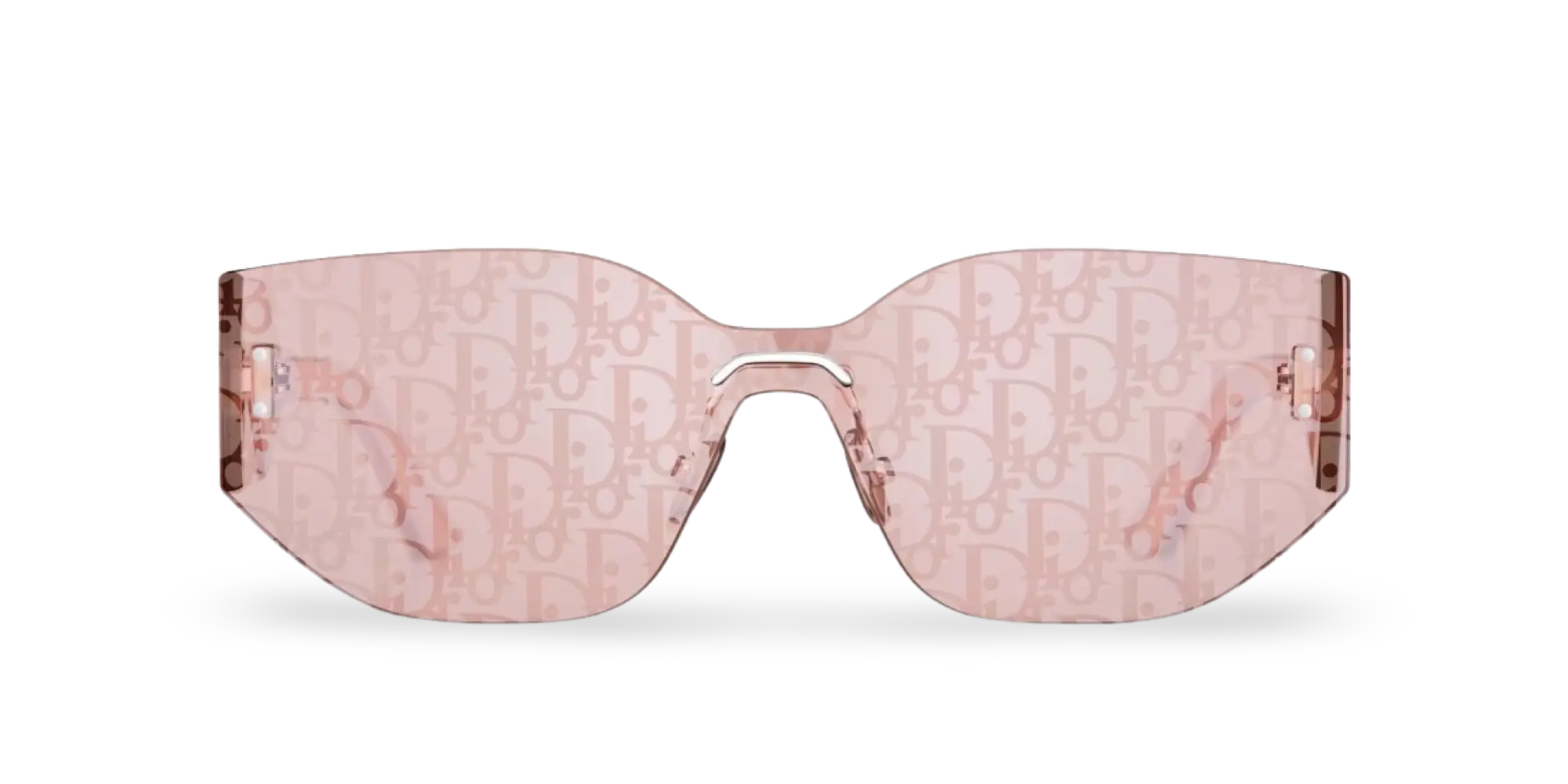 Dior Occhiali Da Sole a Mascherina Dior Oblique Rosa