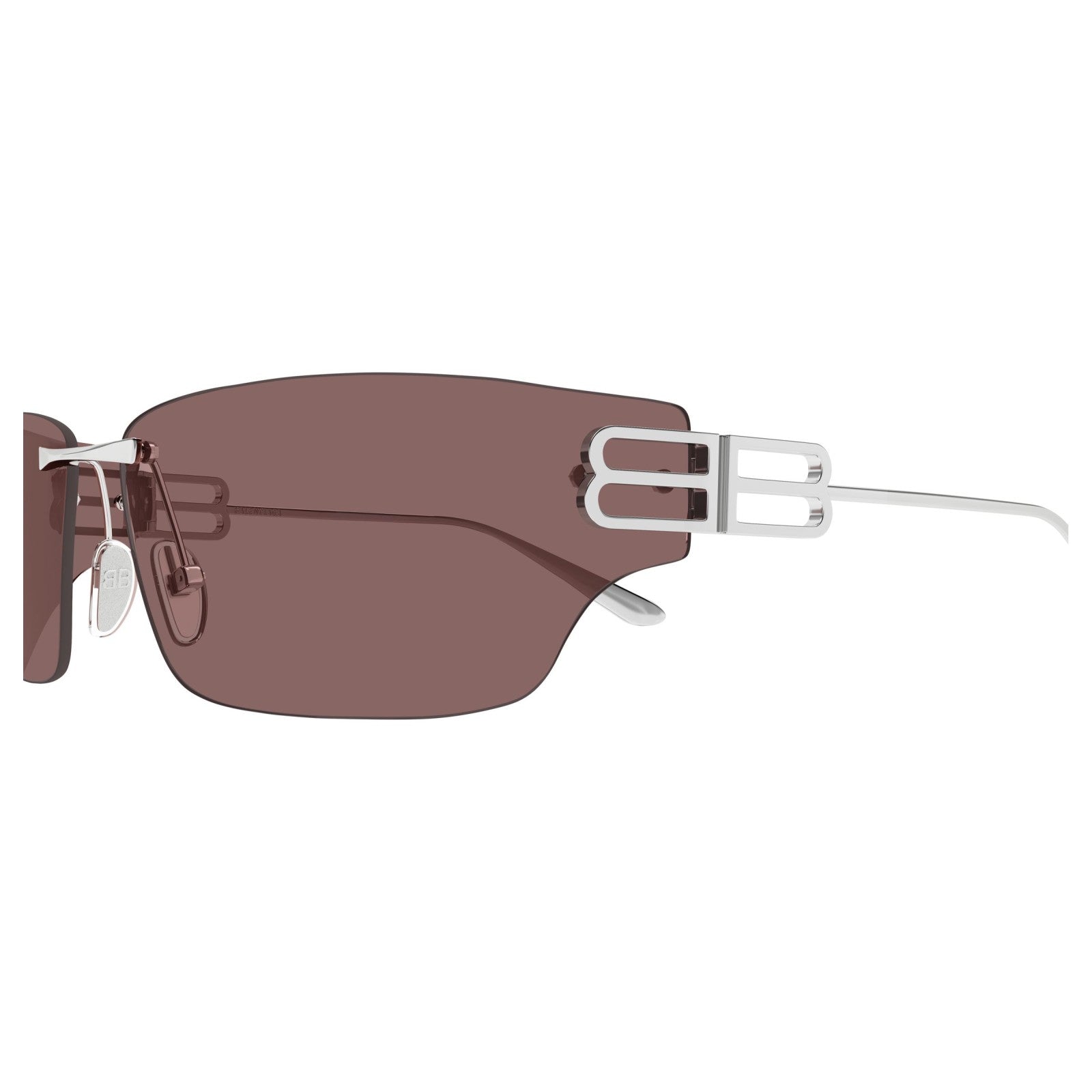 Balenciaga BB0485SA - 004 Silver | Occhiale Da Sole Unisex