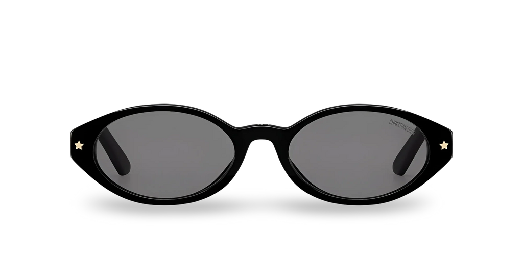 Dior Occhiali Da Sole Ovali Neri