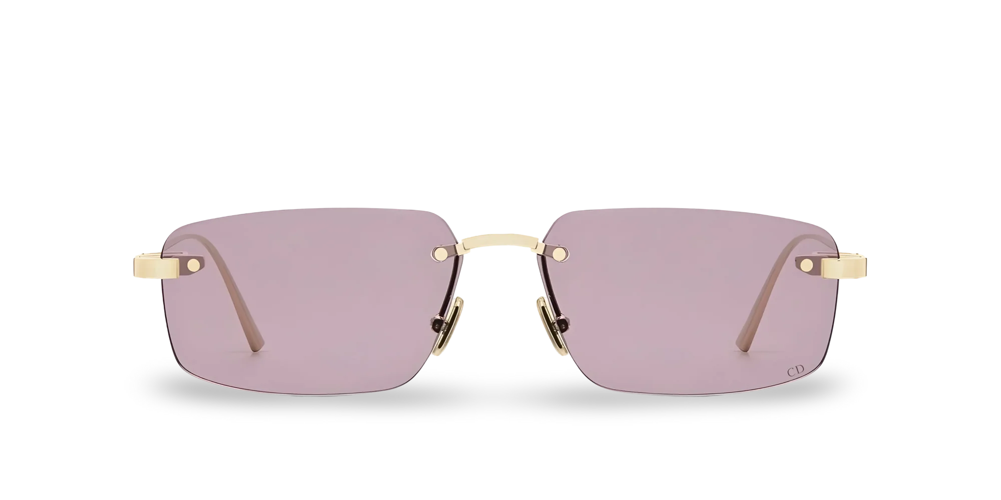 Dior Occhiali Da Sole Rettangolari Lilla