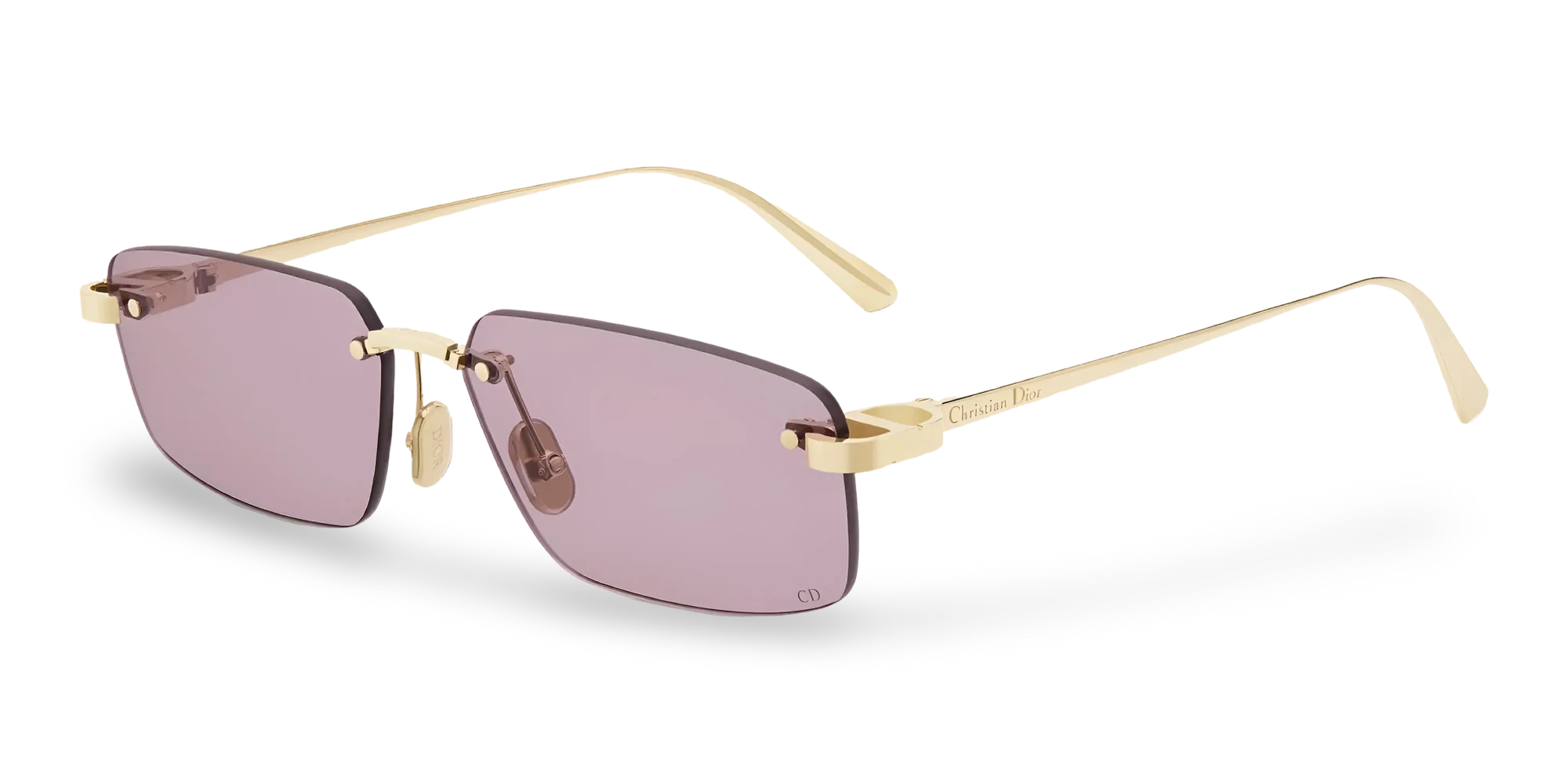 Dior Occhiali Da Sole Rettangolari Lilla