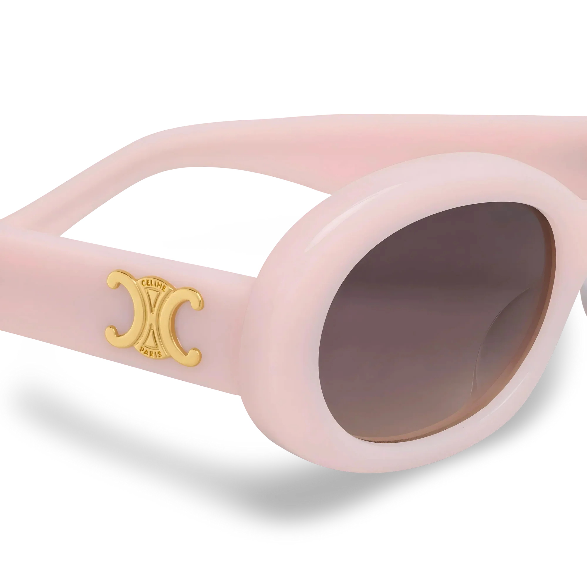 Celine Occhiali Da Sole Ovali Rosa