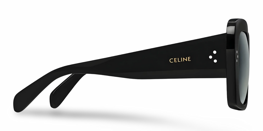 Celine Occhiali Da Sole Squadrati Neri