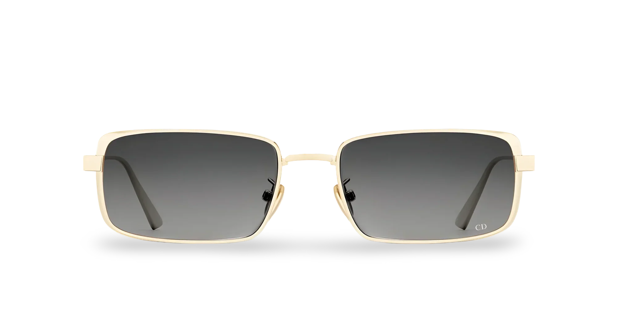 Dior Occhiali Da Sole Ovali Rettangolari con Lenti Sfumate Grigie