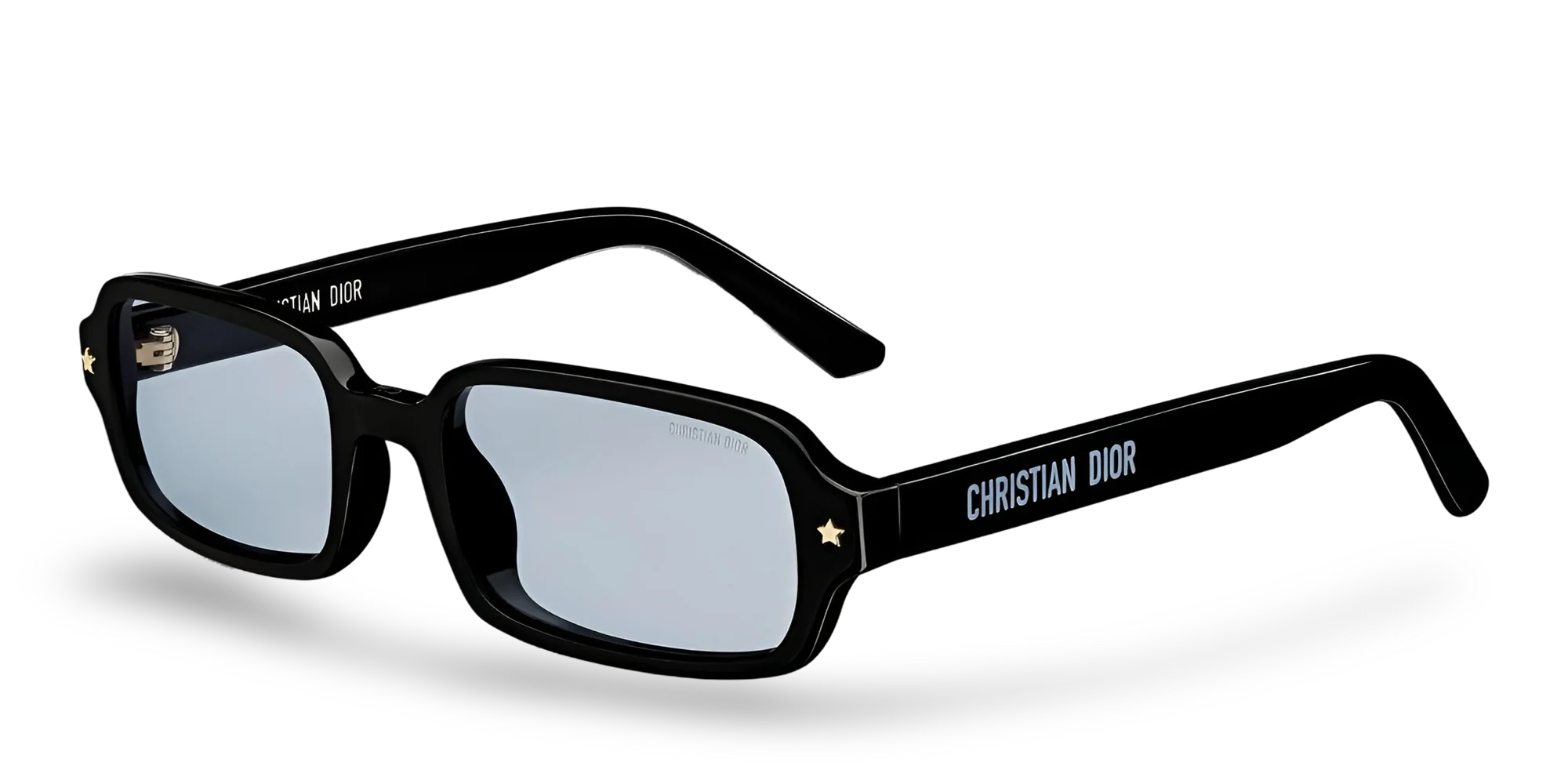 Dior Occhiali Da Sole Rettangolari Neri