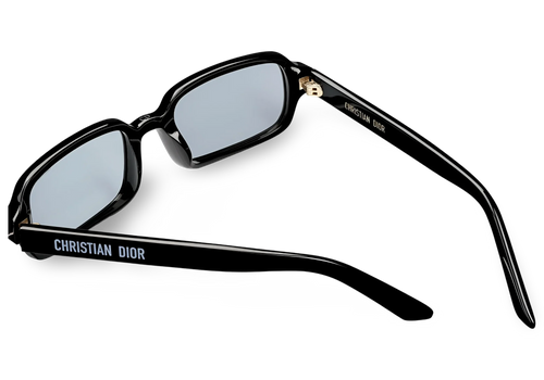 Dior Occhiali Da Sole Rettangolari Neri