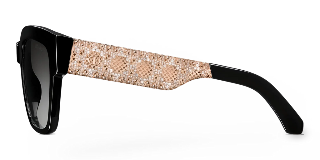 Dior Occhiali Da Sole Squadrati Neri
