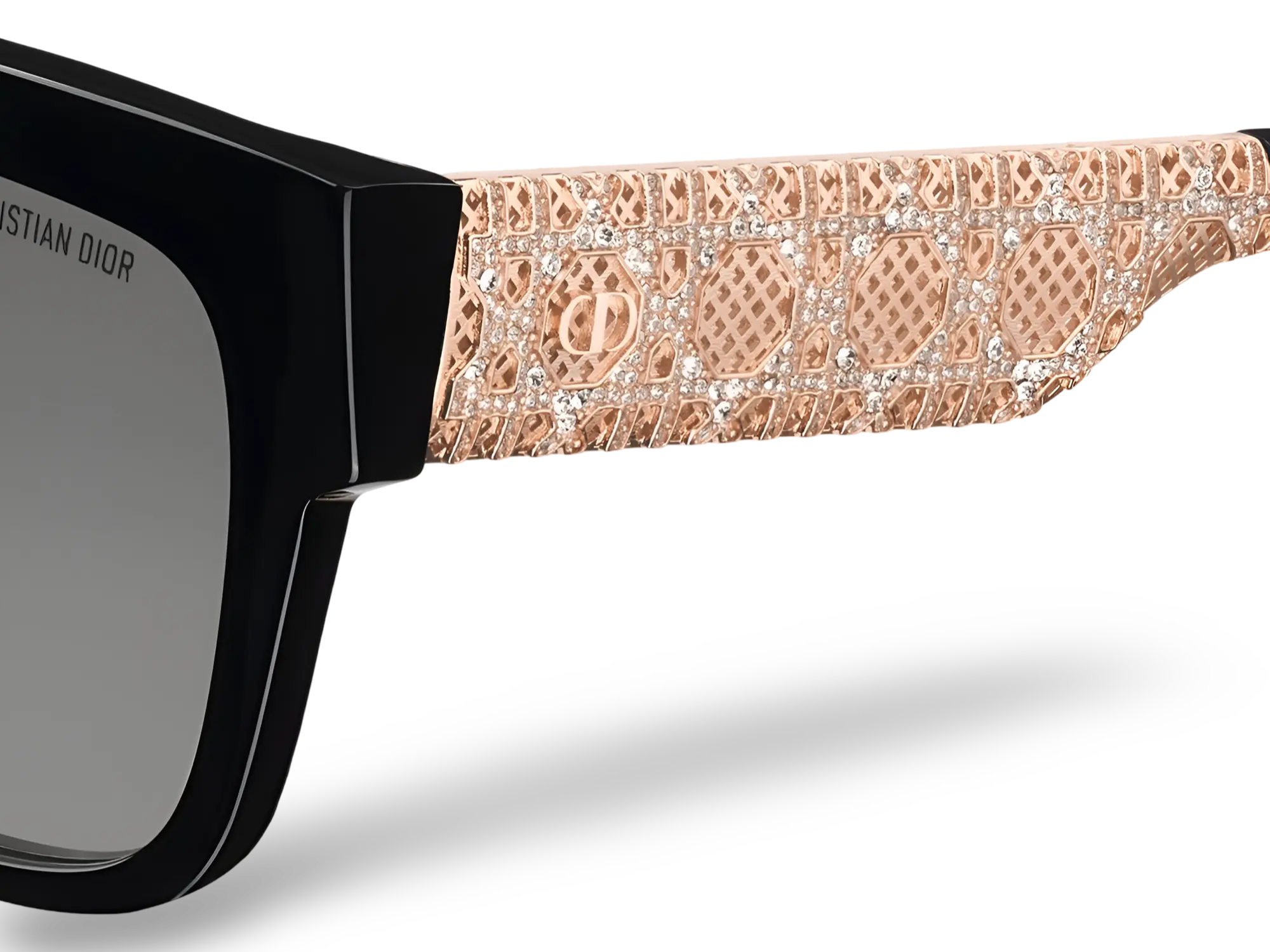 Dior Occhiali Da Sole Squadrati Neri
