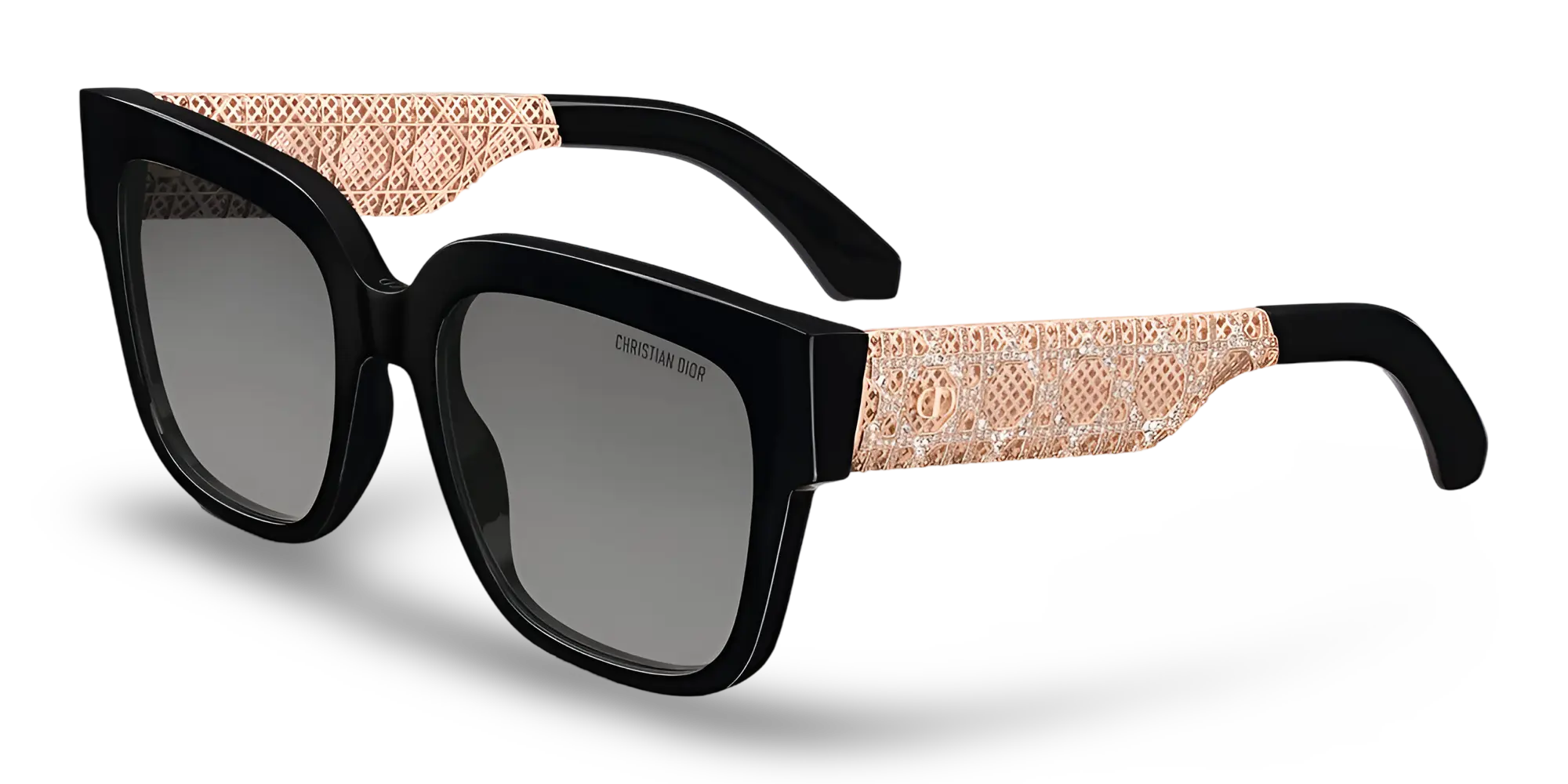 Dior Occhiali Da Sole Squadrati Neri