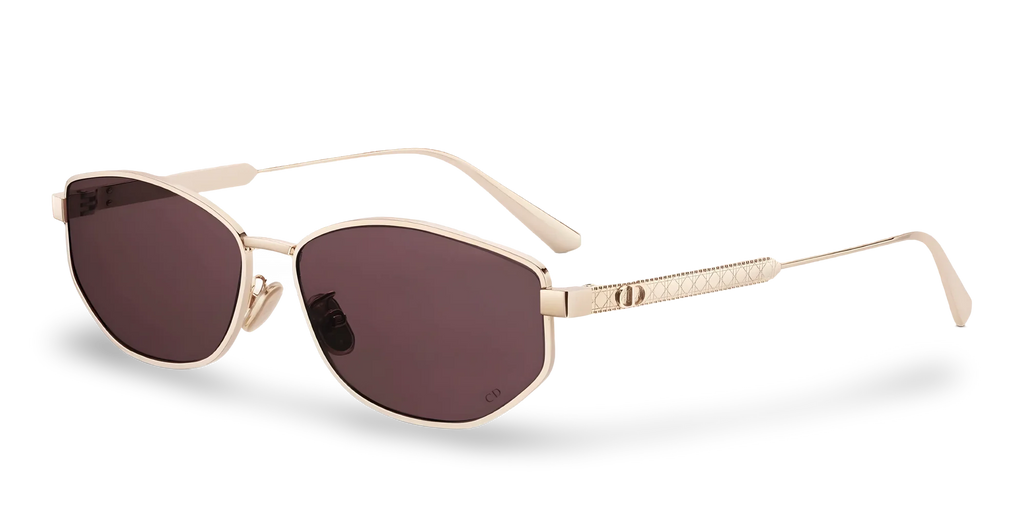Dior Occhiali Da Sole Ovali Bordeaux