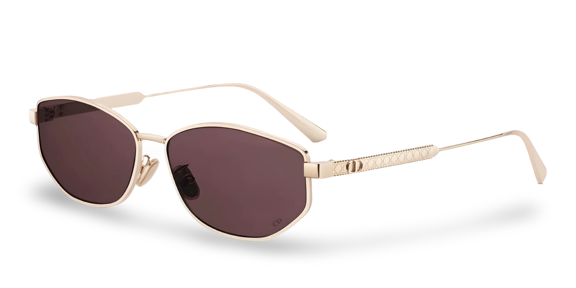 Dior Occhiali Da Sole Ovali Bordeaux