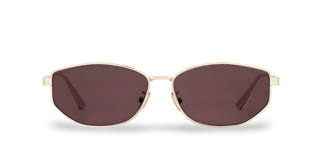 Dior Occhiali Da Sole Ovali Bordeaux