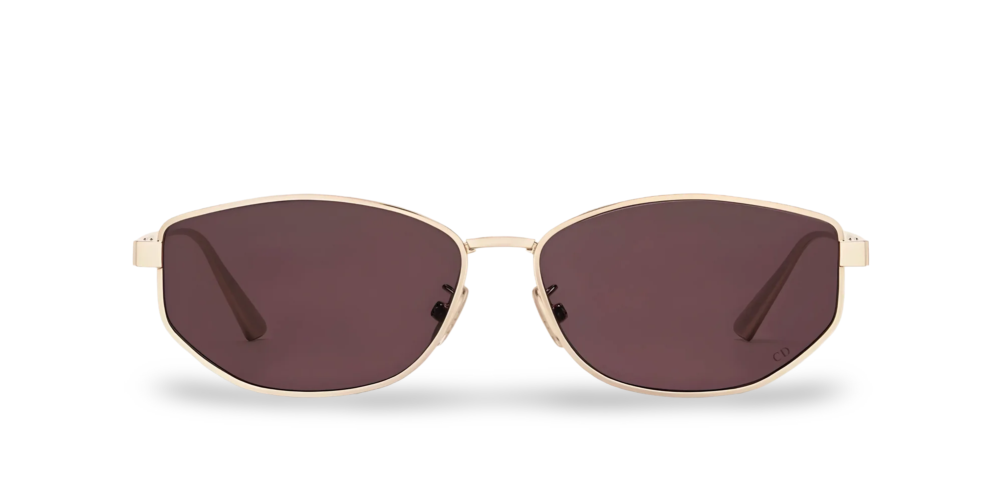 Dior Occhiali Da Sole Ovali Bordeaux