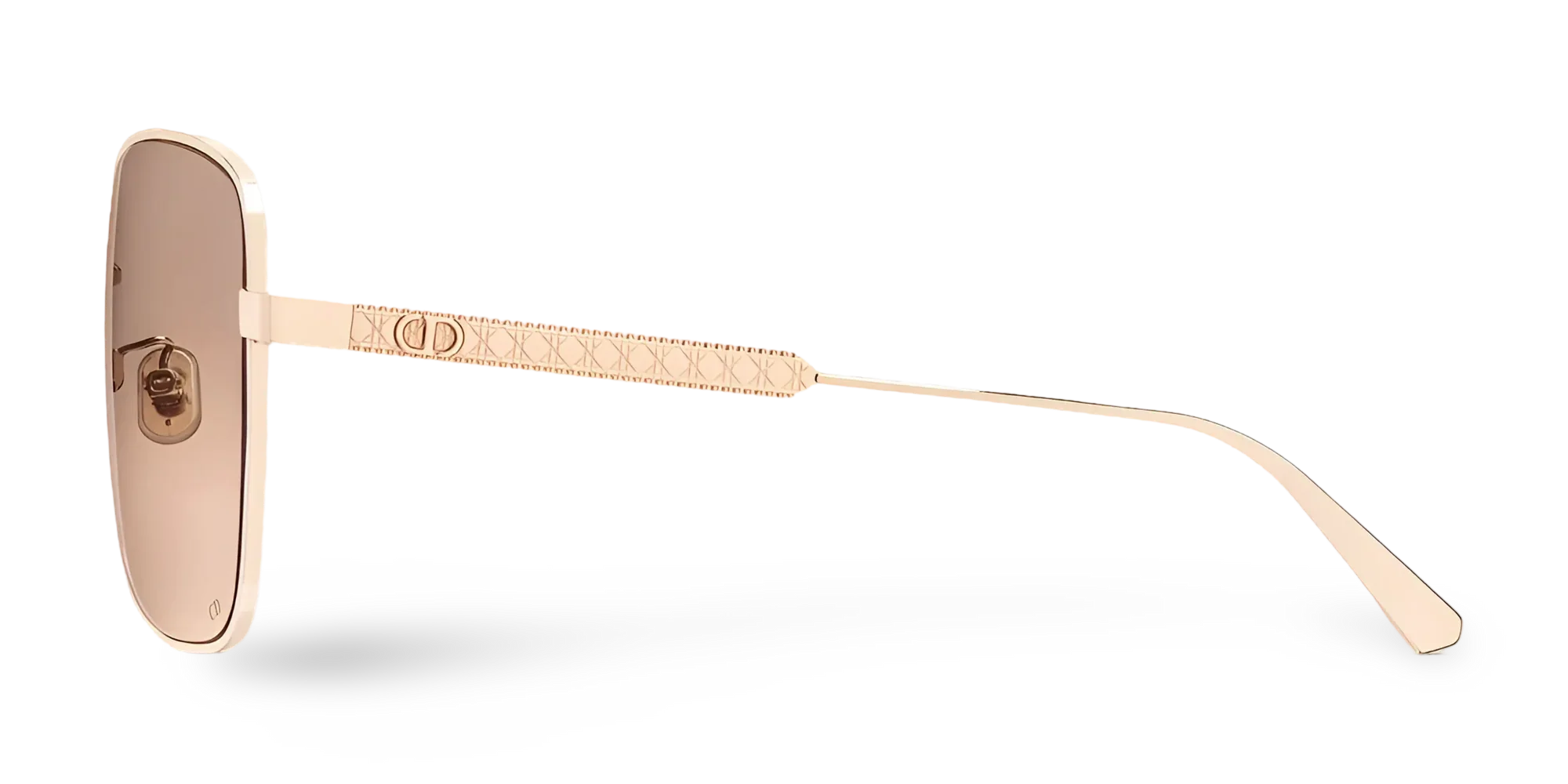Dior Occhiali Da Sole Squadrati Oro