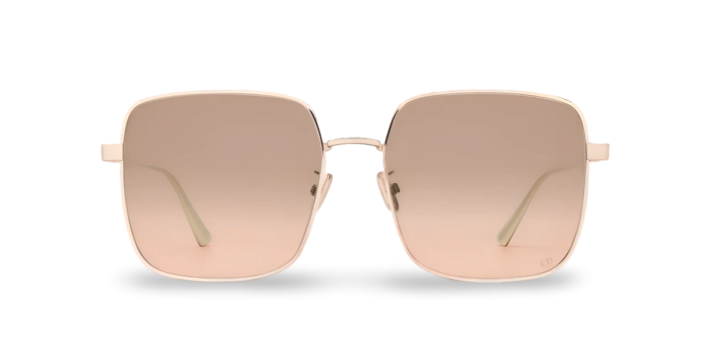 Dior Occhiali Da Sole Squadrati Oro