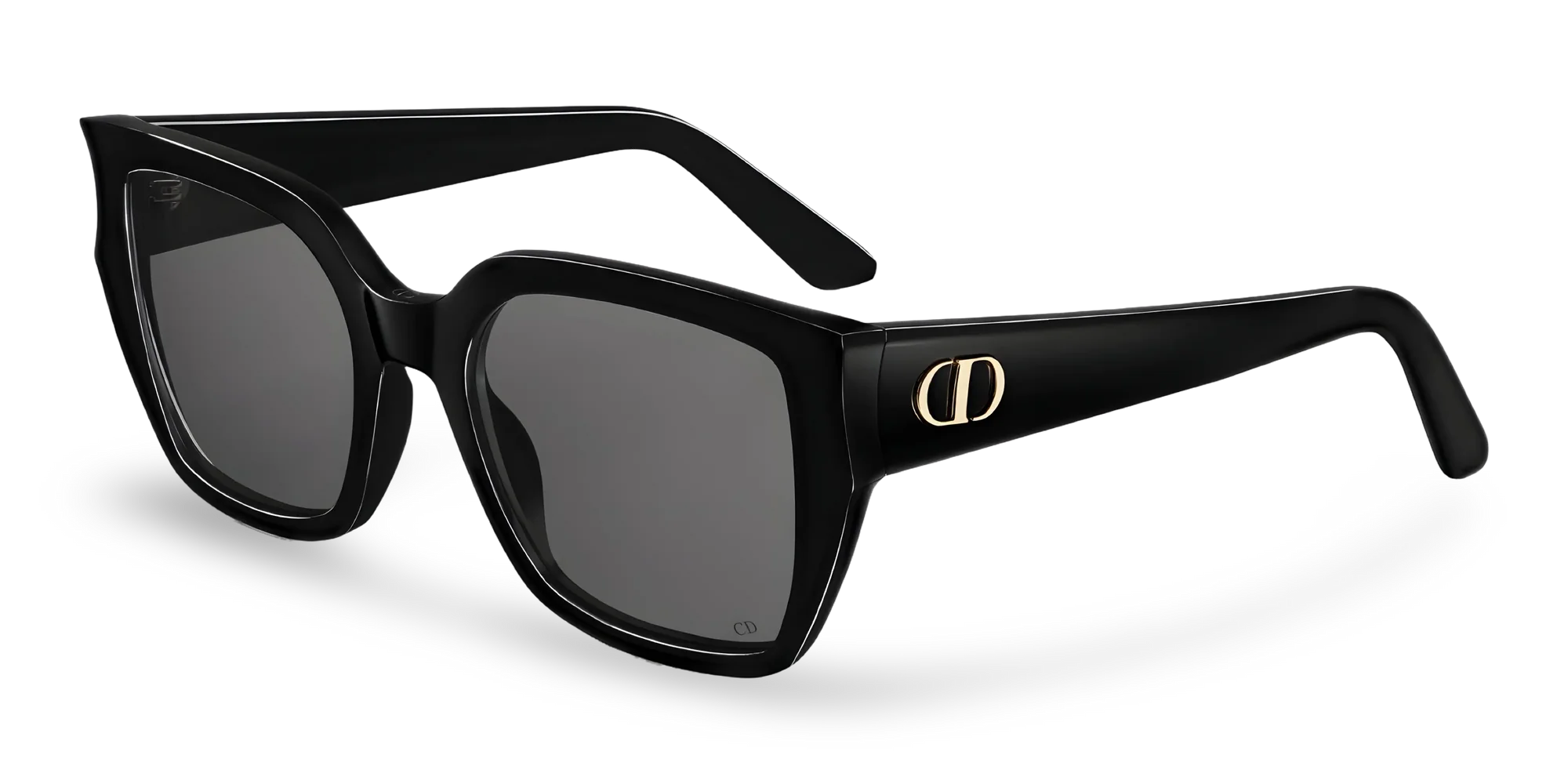 Dior Occhiali Da Sole Squadrati Neri