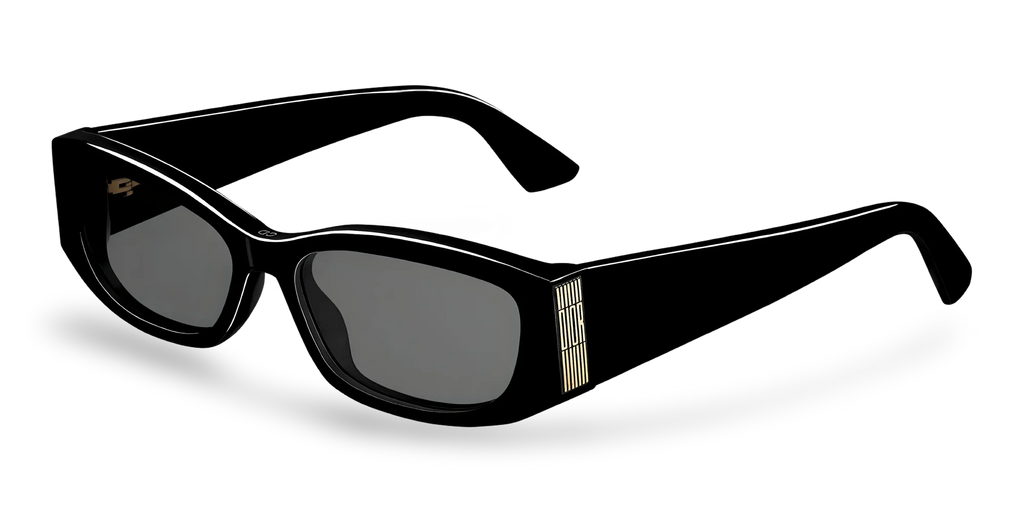 Dior Occhiali Da Sole Rettangolari Neri