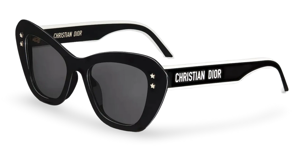 Dior Occhiali Da Sole a Farfalla Neri