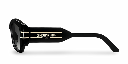 Dior Occhiali Da Sole Rettangolari Neri