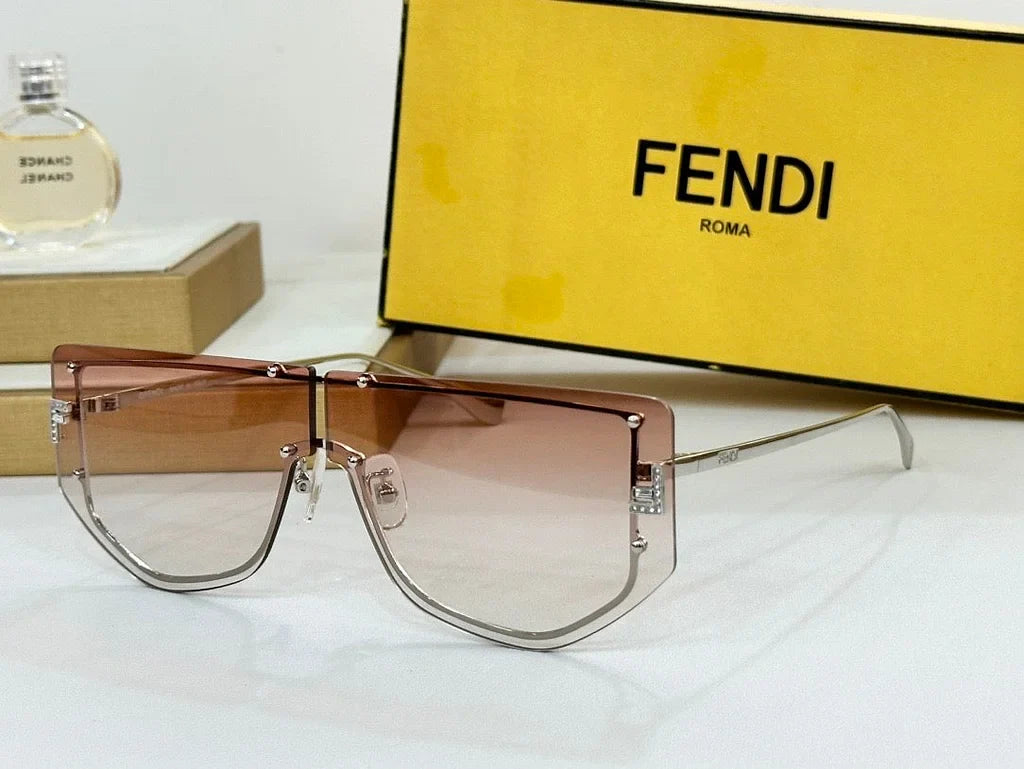 FENDI mask FE40096U 30F Women's Sunglasses