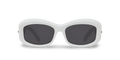 GIVENCHY Occhiali Da Sole Geometrico Bianco