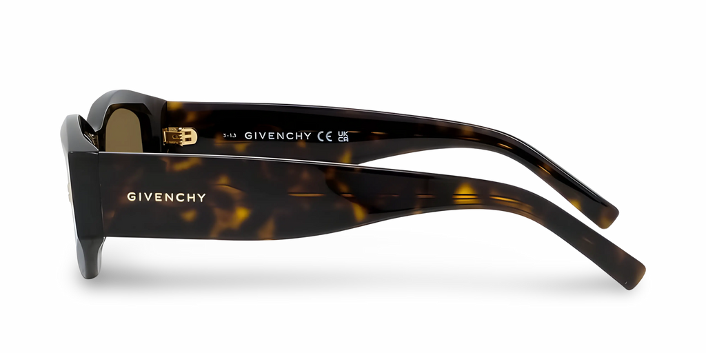 GIVENCHY Occhiali Da Sole Geometrico Marrone Effetto Tartarugato