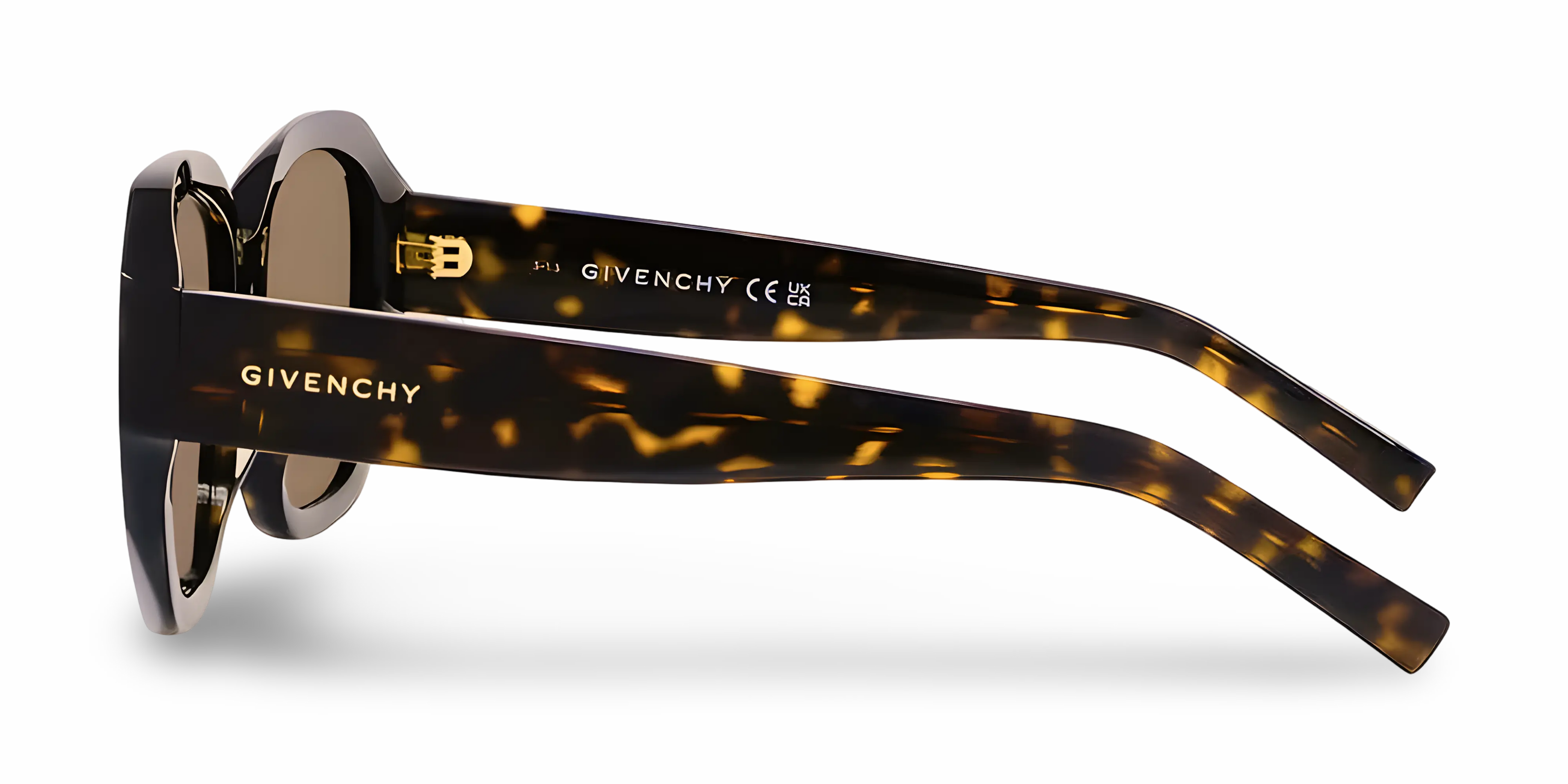 GIVENCHY Occhiali Da Sole Geometrico Marrone Effetto Tartarugato
