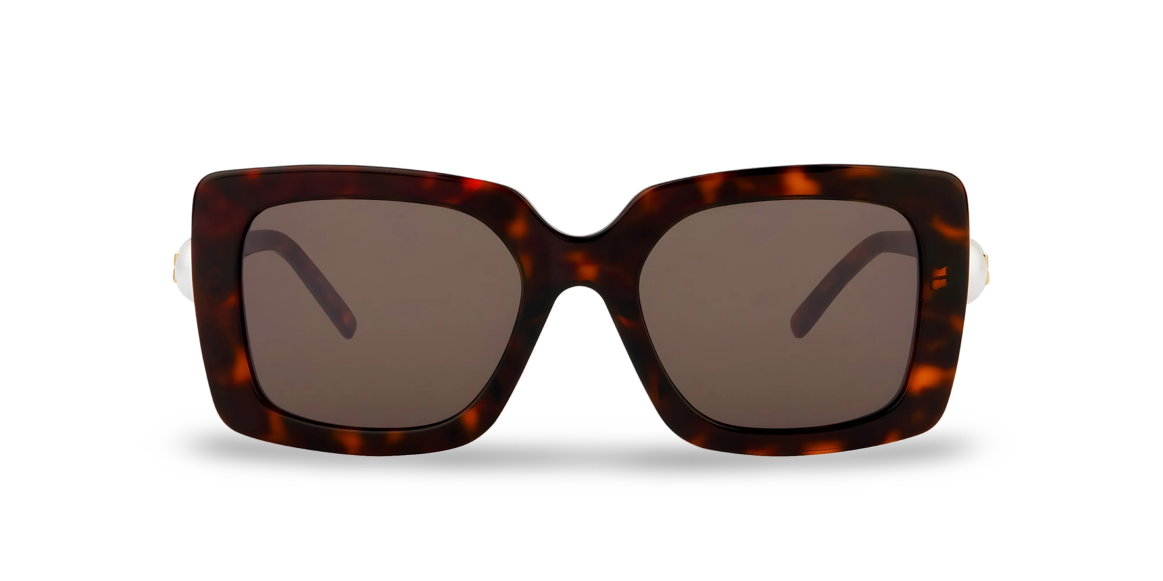 GIVENCHY Occhiali Da Sole Squadrati Marrone Effetto Tartatugato