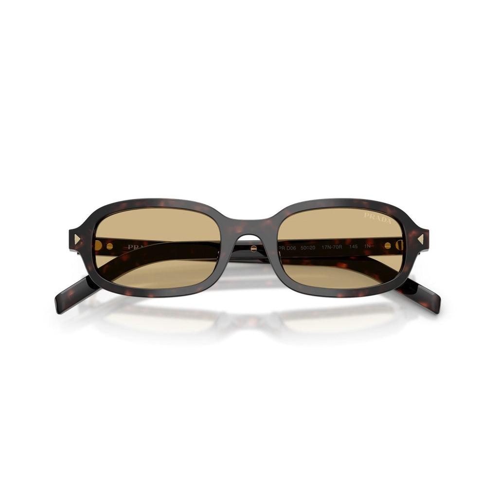 Prada PR D06S - 17N70R Tartaruga Delle Radici | Occhiale Da Sole Donna