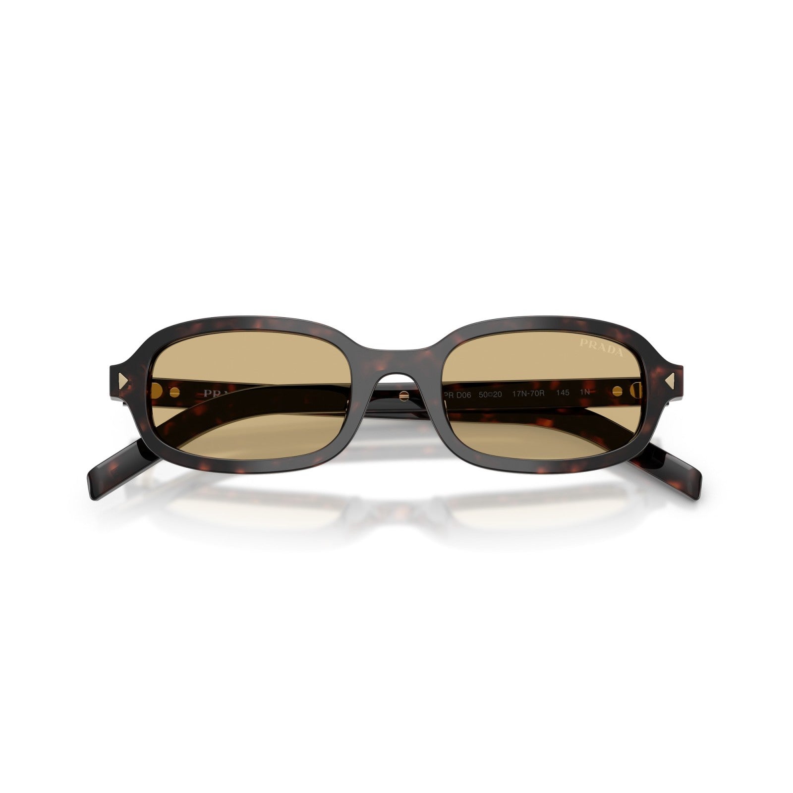 Prada PR D06S - 17N70R Tartaruga Delle Radici | Occhiale Da Sole Donna