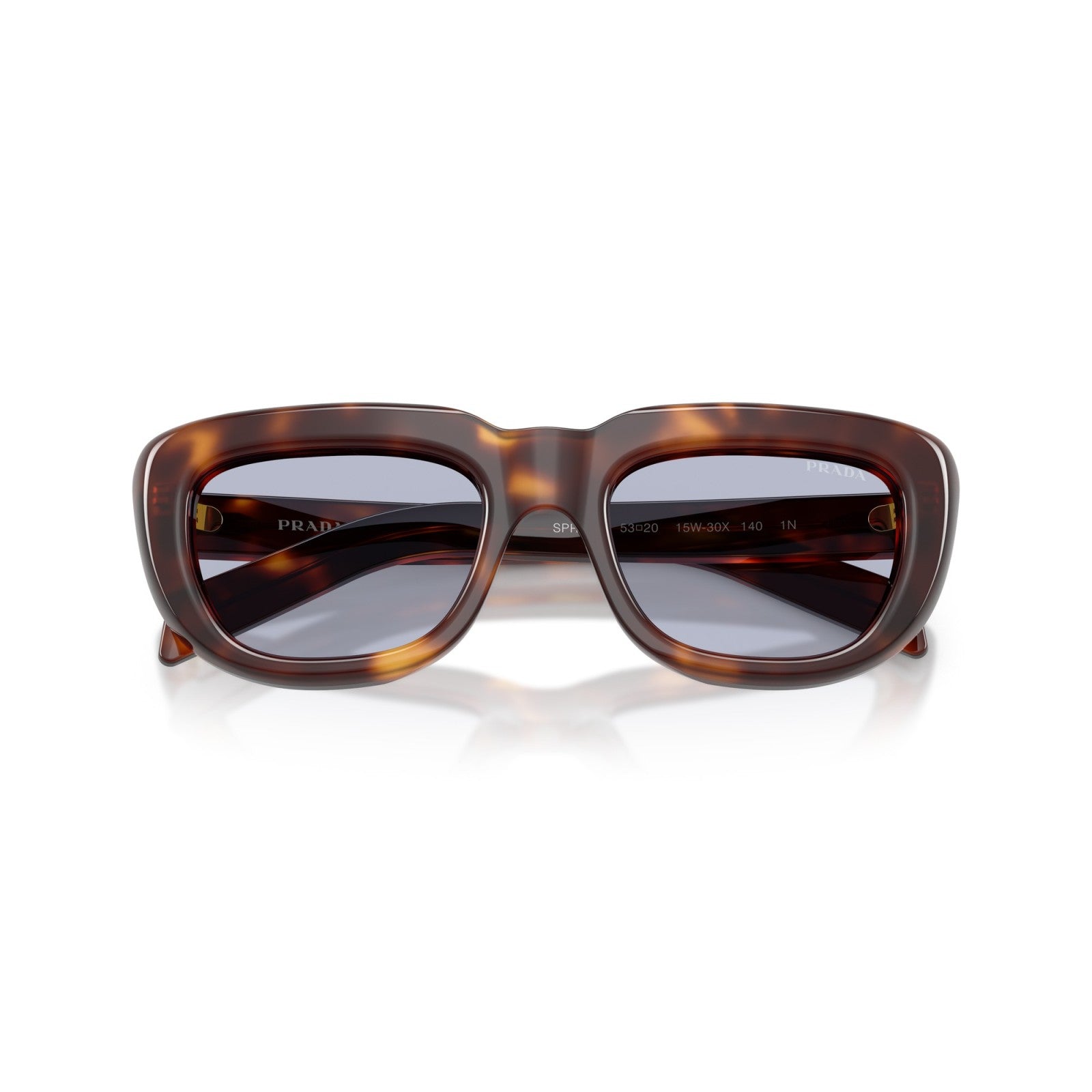Prada PR D07S - 15W30X Tartaruga Classica | Occhiale Da Sole Donna