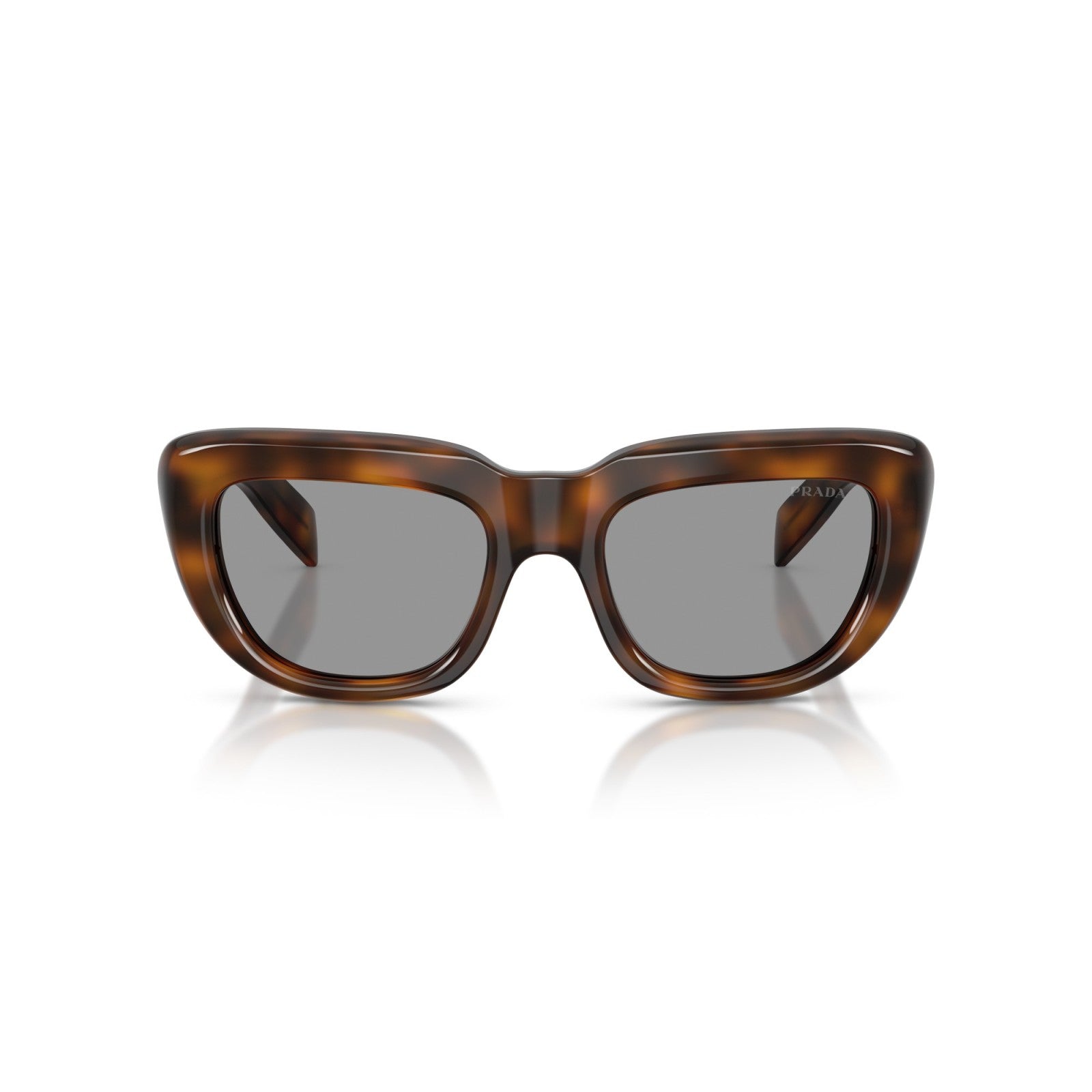 Prada PR D07S - 20D50Q Tartaruga Di Ginepro | Occhiale Da Sole Donna