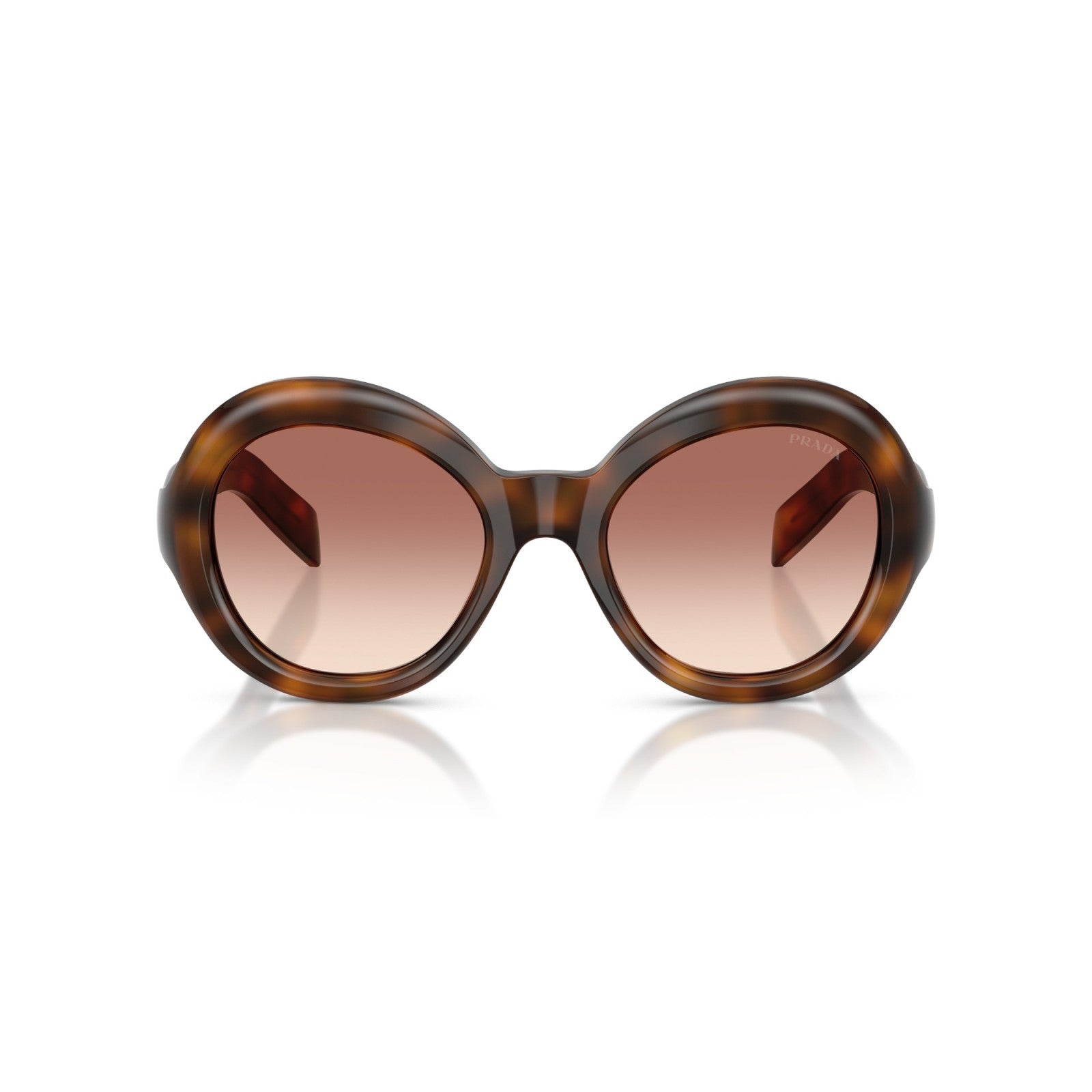 Prada PR D08SU - 20D70X Tartaruga Di Ginepro | Occhiale Da Sole Donna Novità