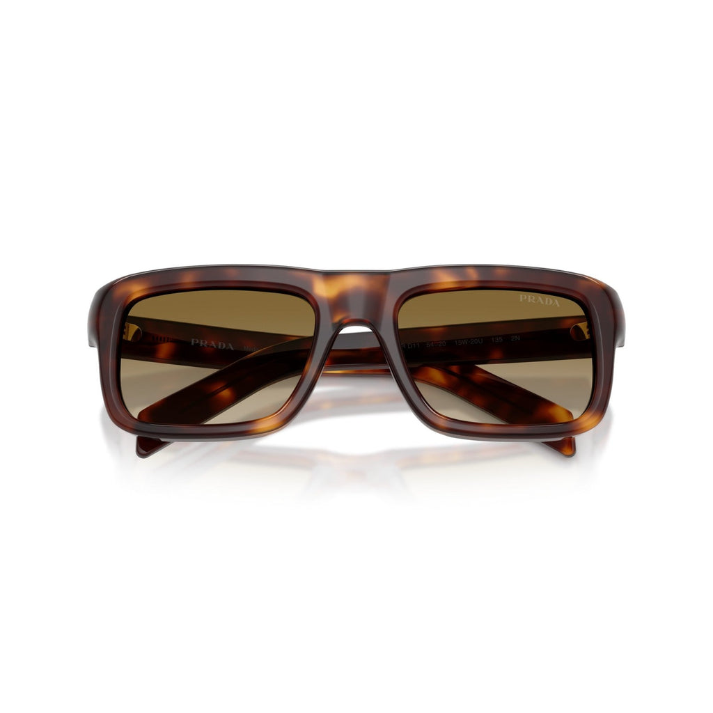 Prada PR D11S - 15W20U Tartaruga Classica | Occhiale Da Sole Uomo