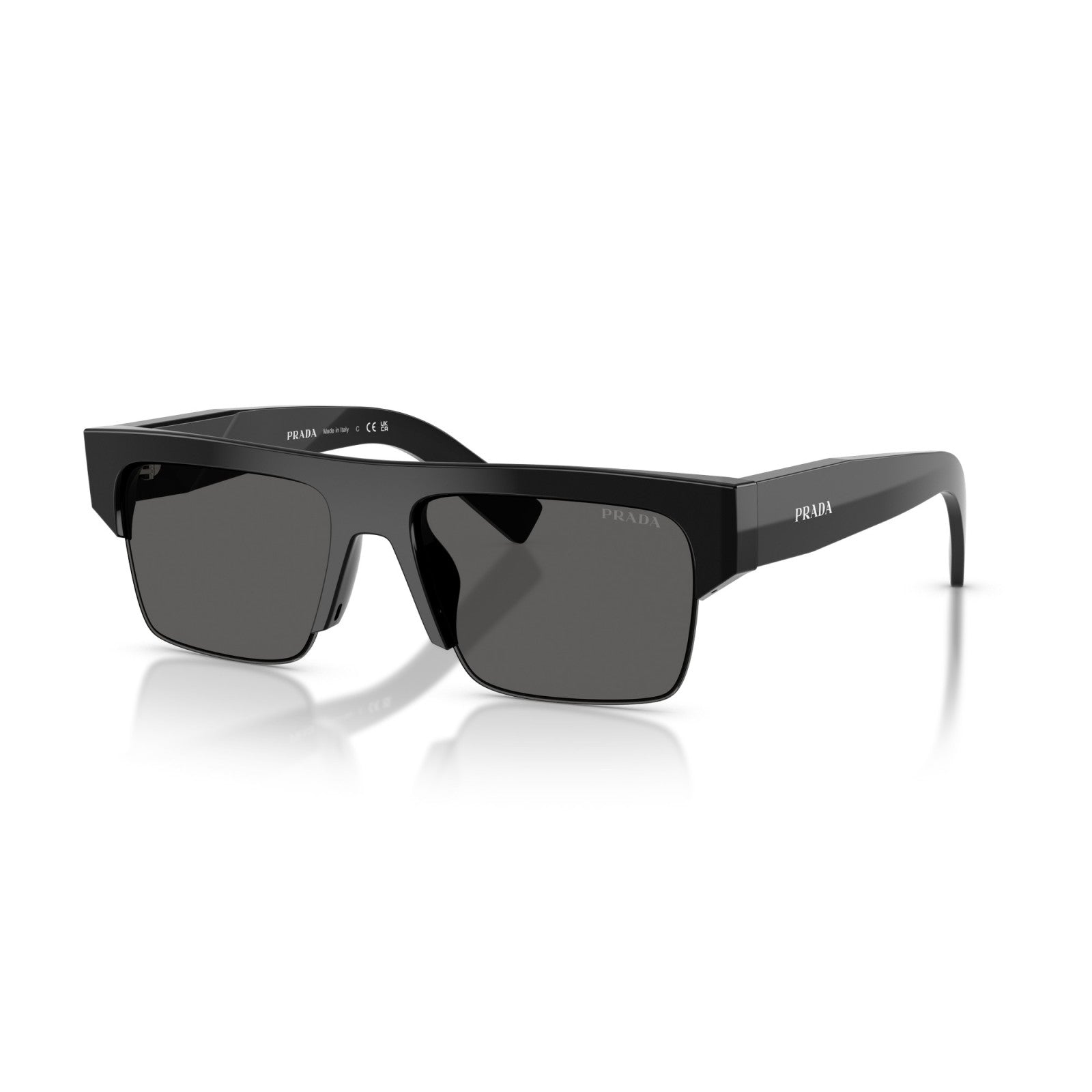 Prada PR D12SU - 16K20Z Nero | Occhiale Da Sole Uomo