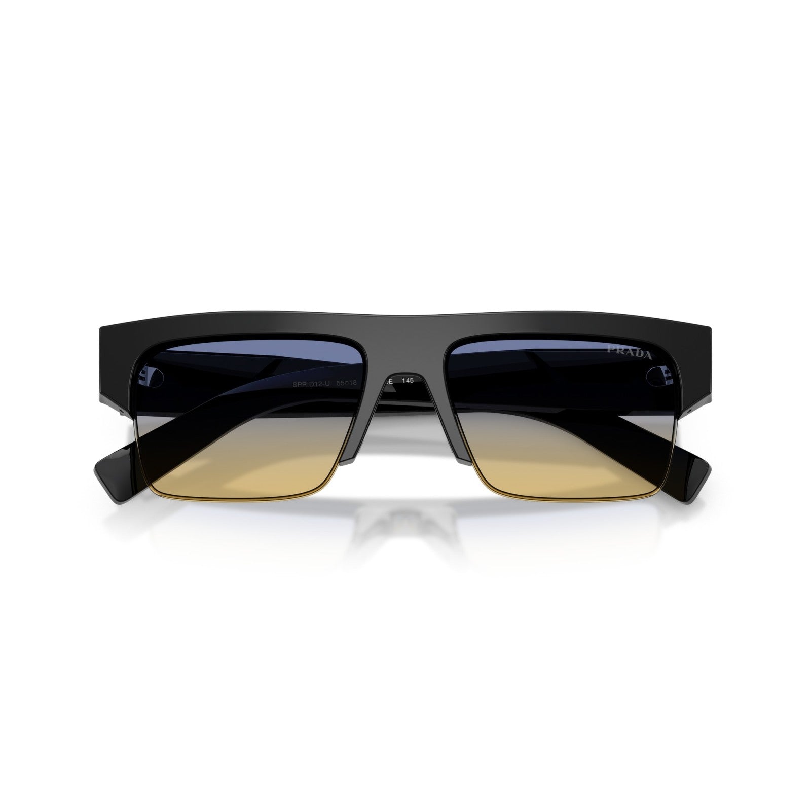 Prada PR D12SU - 16K50E Nero | Occhiale Da Sole Uomo