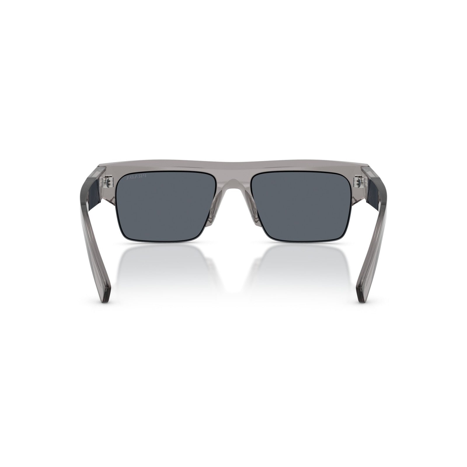 Prada PR D12SU - 16Z30Z Asfalto Trasparente | Occhiale Da Sole Uomo