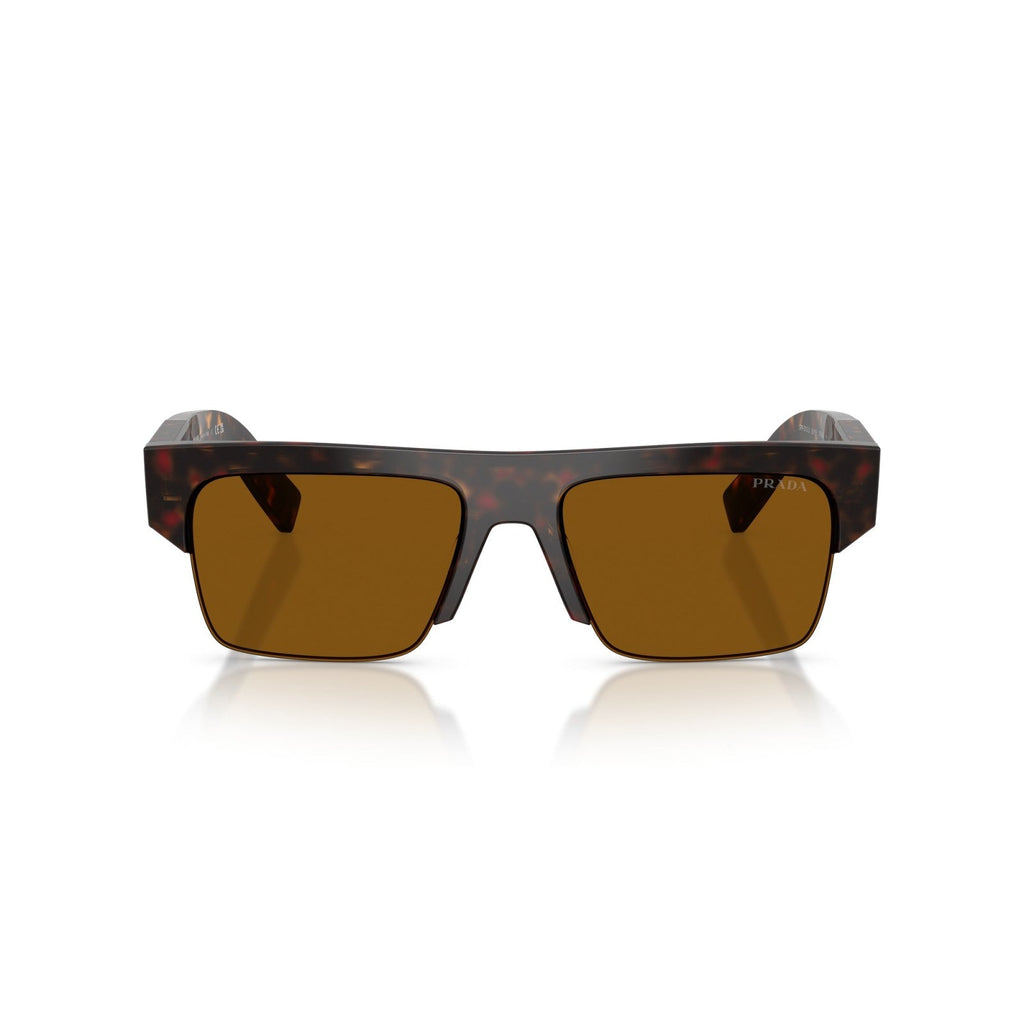 Prada PR D12SU - 17N20V Tartaruga Delle Radici | Occhiale Da Sole Uomo